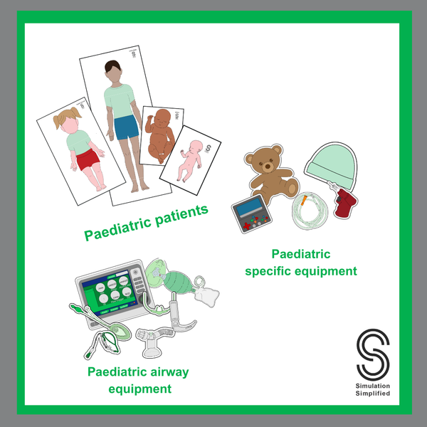 SimSimple Paediatric Module - simulation training kit