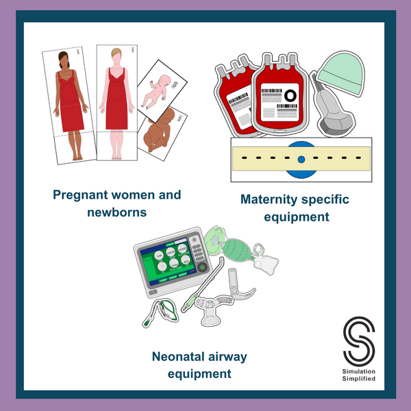 SimSimple Maternity Module - simulation training kit