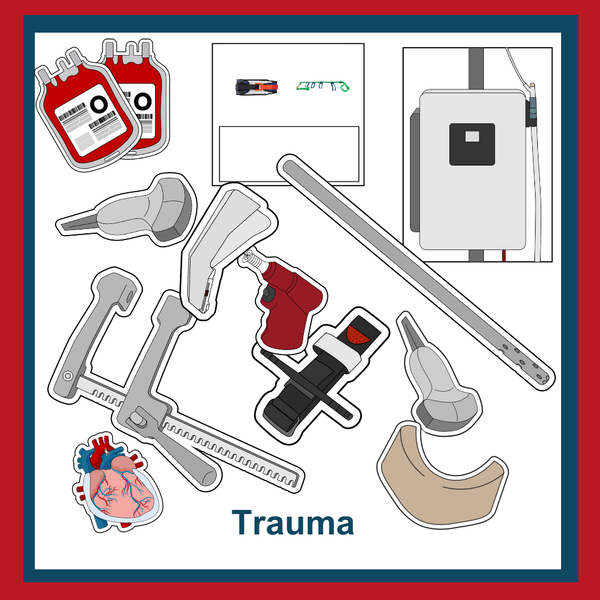 SimSimple Trauma Module - simulation training kit